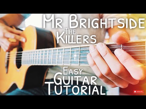 Mr Brightside The Killers Guitar Lesson for Beginners // Mr Brightside Guitar // Tutorial #564