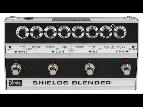 Kevin Shields 2023 signature Fender Blender fuzz pedal - My Bloody Valentine