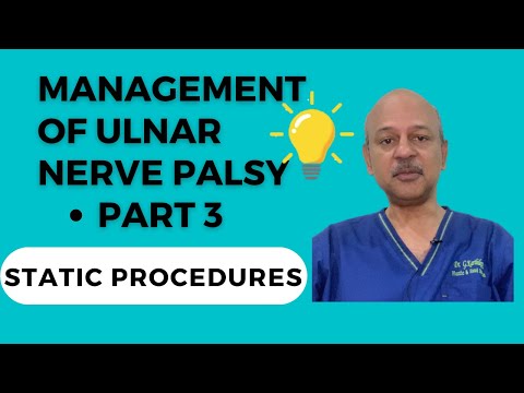 Management of ulnar nerve palsy: Part 3- Static procedures for correction of claw deformity