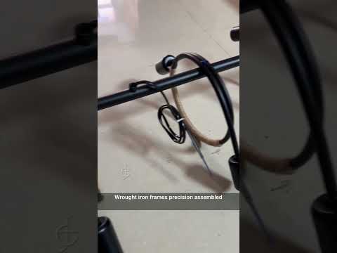 Custom Rattan Pendant Light Assembly Line