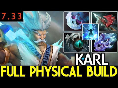 KARL [Zeus] Super Carry Build Full Physical Damage Dota 2