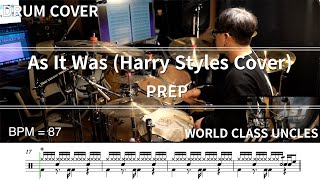 Download lagu PREP - As It Was (Harry Styles Cover) [ drum cover, score, drum sheet ] mp3