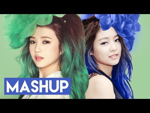 BLACKPINK x RED VELVET - AS IF IT'S YOUR LAST x HAPPINESS