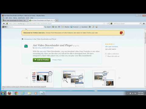 Download Ant Video Downloader Addon For Firefox Mp3 dan Mp4 Terbaru
Gratis