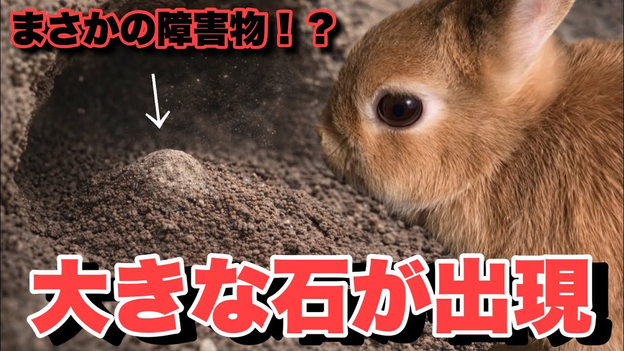 問題が発生しても全てパワーで解決してしまううさぎ