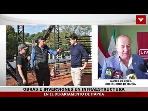 GOBERNADOR DESTACA AVANCES DE OBRAS EN TODO ITAPÚA
