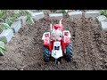 Tractor Ploughing Village Cultivation Shortstractorworking