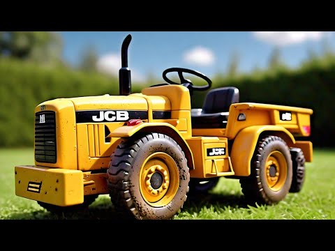 Construction Vehicles catch thief | Police car, JCB Excavator - Toy for kids #the_toys_tv