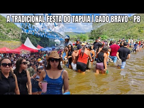 Festa do Tapuia 2026 em Gado Bravo - PB | A Maior Festa na Beira do Rio!