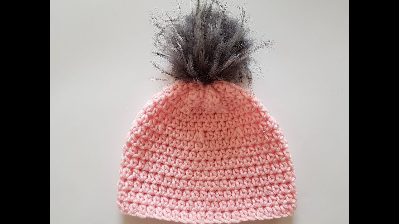 ❄💨Super łatwa czapka na szydełku dla początkujących, Karolina Szydełko