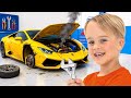 Kids Ride On Toy Cars Funny Car Service Adventure