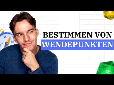 Wendepunkte bestimmen - EINFACH erklärt!