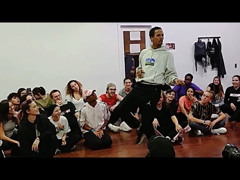 Laurent Bourgeois Final Choreo & Freestyle - Les Twins Montreal Workshop 2019