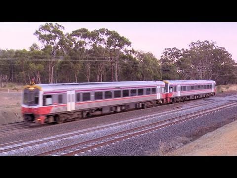 V/Line Country passenger trains at Tallarook - Australian Passenger Trains