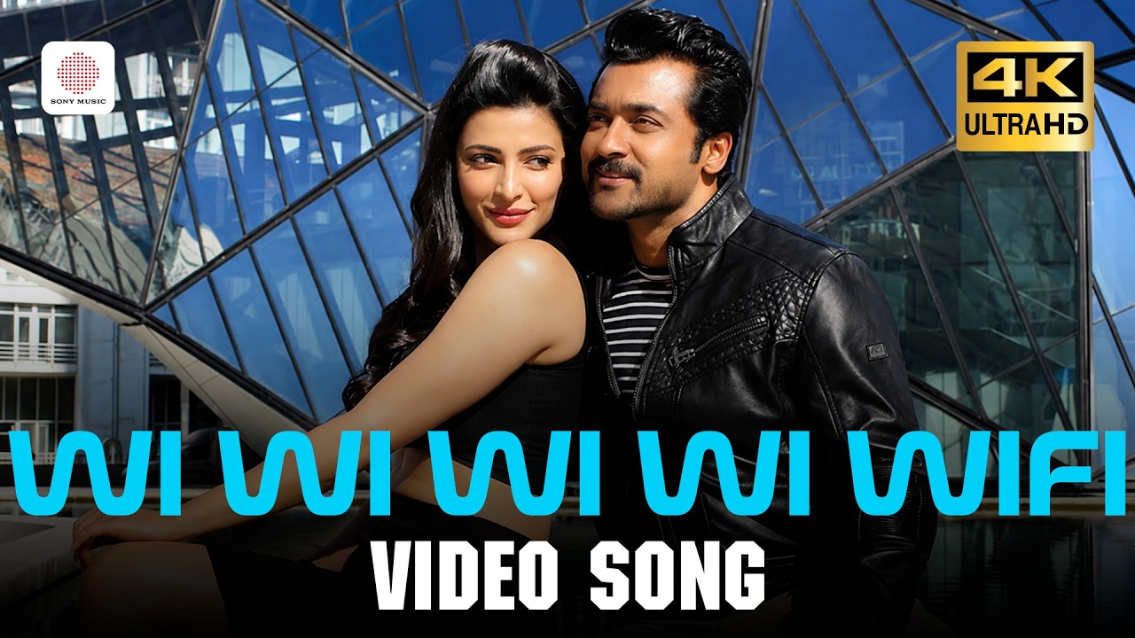Wi Wi Wi Wi Wifi Video Song (4K) | S3 | Suriya | Anushka Shetty | Shruti Haasan | Harris Jayaraj