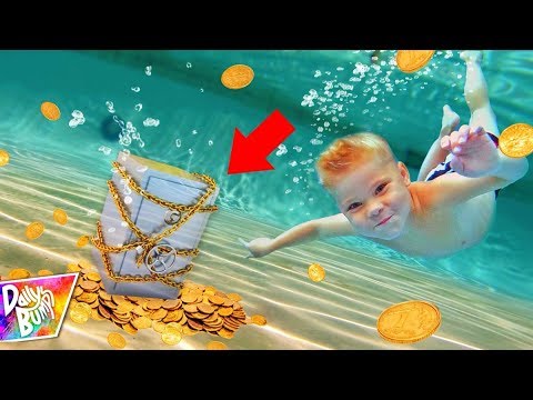 Exploring Abandoned Underwater Safe Trapped In A Waterpark! (TREASURE FOUND!) Video