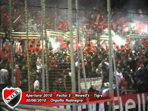 ""Rojinegro, la banda ya llegó" - OrgulloRojinegro.com.ar - Newell's 2 - Tigre 0" Barra: La Hinchada Más Popular &bull; Club: Newell's Old Boys &bull; País: Argentina