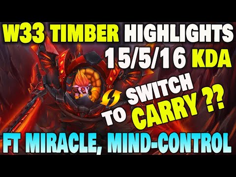W33 TIMBER CARRY FT MIRACLE, MIND CONTROL Swap Role to Carry ?