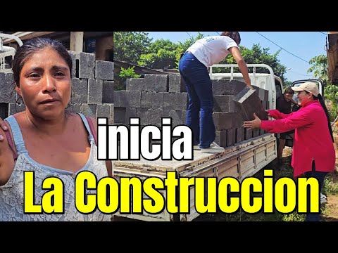 Con Lagrimas En Los Ojos Agradecio Por La Construccion de Su Casa