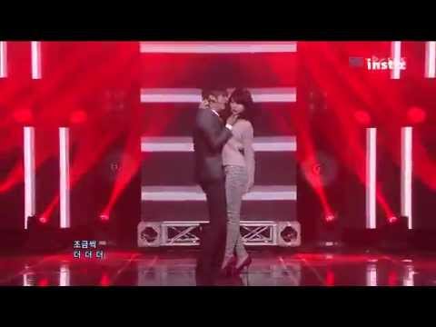 LIVE 120108 현아+JS - Trouble Maker (GOODBYE STAGE) @Inkigayo