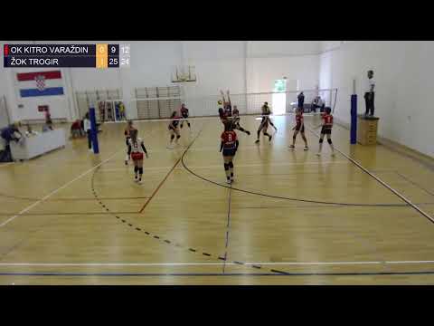17.10.2021., PH ML. KADETKINJE, ZA DEVETO MJESTO, OK KITRO VARAŽDIN - ŽOK TROGIR