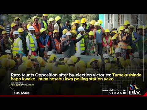 Ruto taunts Opposition after by-election victories