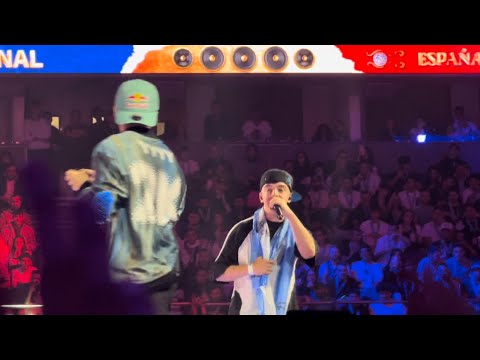 Gazir vs Exe (desde el público) - RedBull Final Internacional Madrid 30/11/2024