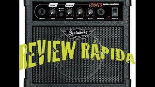 Video thumbnail for Review Rápida - Strinberg Guitar Amp - SG15 by Tiago Maciel Music