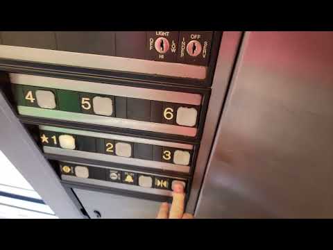 Dover Hydraulic Elevators Monroe Street Abbey Apartments Downtown Phoenix, AZ w/ gluse