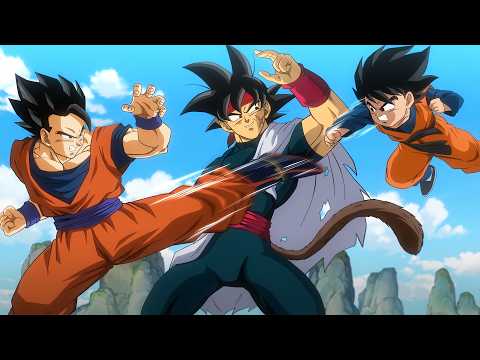 What if Bardock Met Goku and His Family? FULL STORY