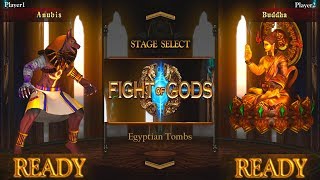 Fight of Gods - Anubis vs. Buddha in The Egyptian Tombs!