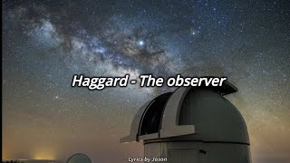 Haggard - The observer (lyrics) | Ich bin Jason