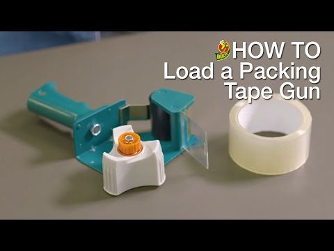 How to Load Your Duck® Packing Tape Gun