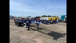 Dennison LOCK AND GO SLIDING SKELETAL TRAILER &ndash; 2015 &ndash; C388518 semirremolque de contenedores | Imagen 4 - Autoline