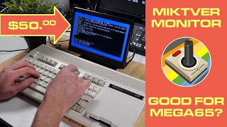 Is the Miktver 10.1 Monitor a Good Addition to Your MEGA65?