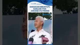 Jokowi Diisukan Membuntuti Kampanyenya, Ganjar: Enggak Lah, Kita Itu Friend
