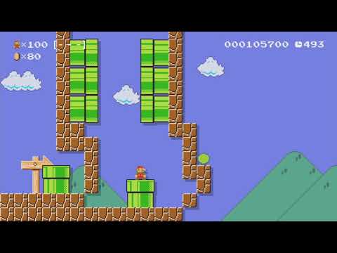 WEIGHTY ANGSTROM ~ Easy 100 Mario Challenge - Super Mario Maker - No Commentary 1bs