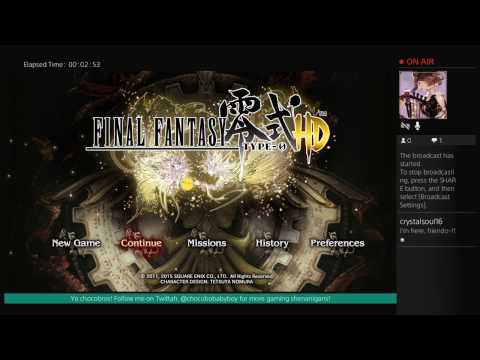 Blind Run of Final Fantasy Type-0! Pt. 2