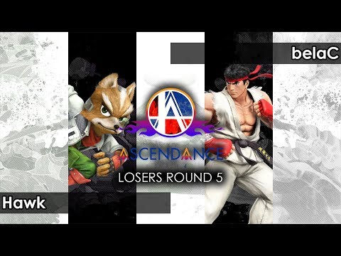 Smash 4: Hawk (Fox) V belaC (Ryu) - Ascendance 85 Tournament SSB4
