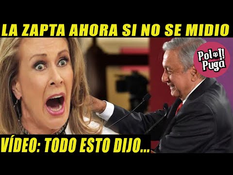 LAURA ZAPATA LE GRITA A AMLO "YA PONGASE A TRABAJAR, SI AMA EL PAÍS RENUNCIE POR BIEN DEL PUEBLO"