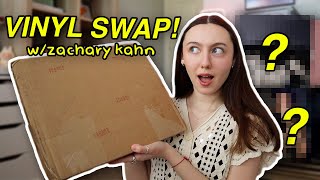 VINYL SWAP WITH @zacharykahn  (mystery unboxing!!)