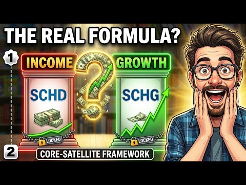 SCHD and SCHG: The 70/30 Core Satellite Strategy Explained