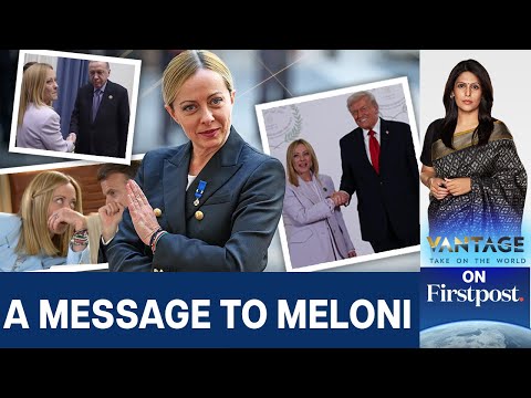 Why the World Notices Meloni’s Habits More Than Her Policies | Vantage with Palki Sharma