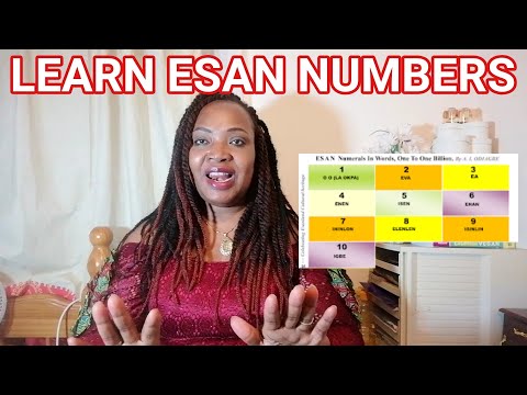 ESAN NUMBERS PT1 | LESSON 5