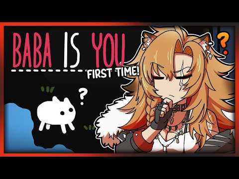 One of The MOST CREATIVE Puzzle Games! 🤔 First Time Playing Baba is You