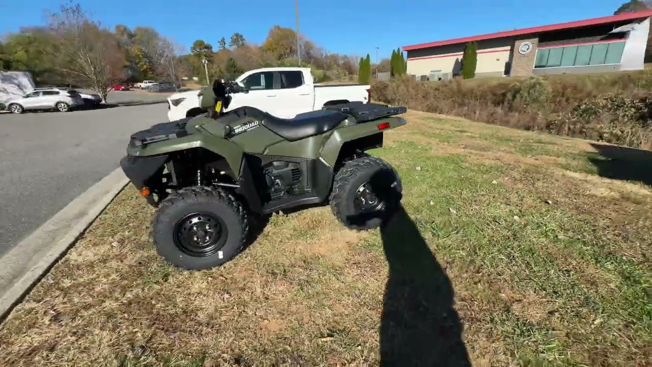 A photo of this 2025 Suzuki KINGQUAD 500AXI POWER STEERING