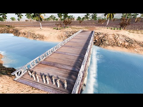 8 Cleopatras defending the bridge from 100.000 Roman Centurions | Ultimate Epic Battle Simulator 2