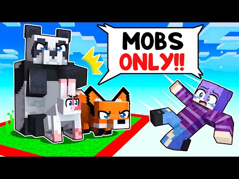 Insane! Surviving Mobs in ONE Chunk Only!
