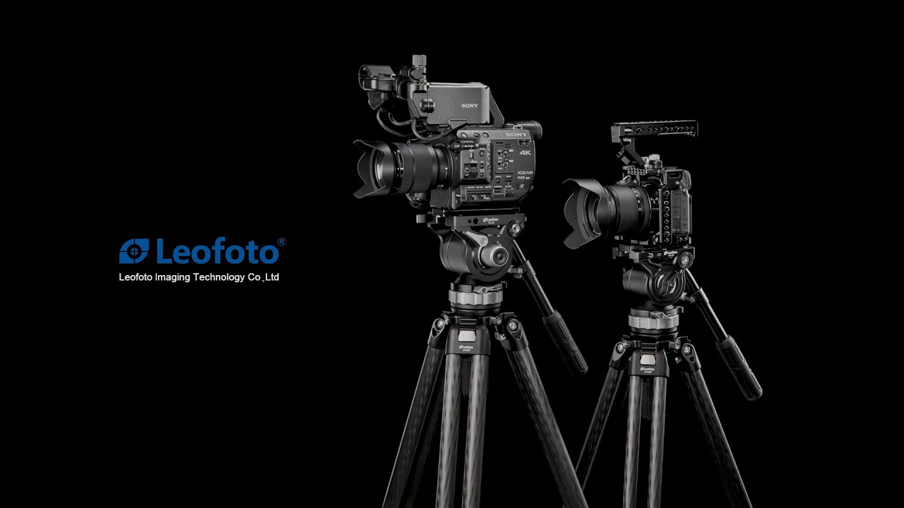 Leofoto  Professional video tripod LVC 193C & LVC-253C