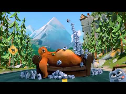 Grizzy découvre la console de jeux vidéo - Grizzy & les Lemmings